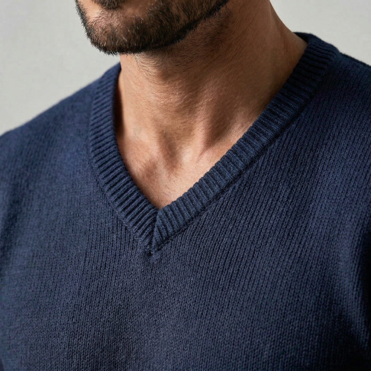 Men’s V-Neck Sweater