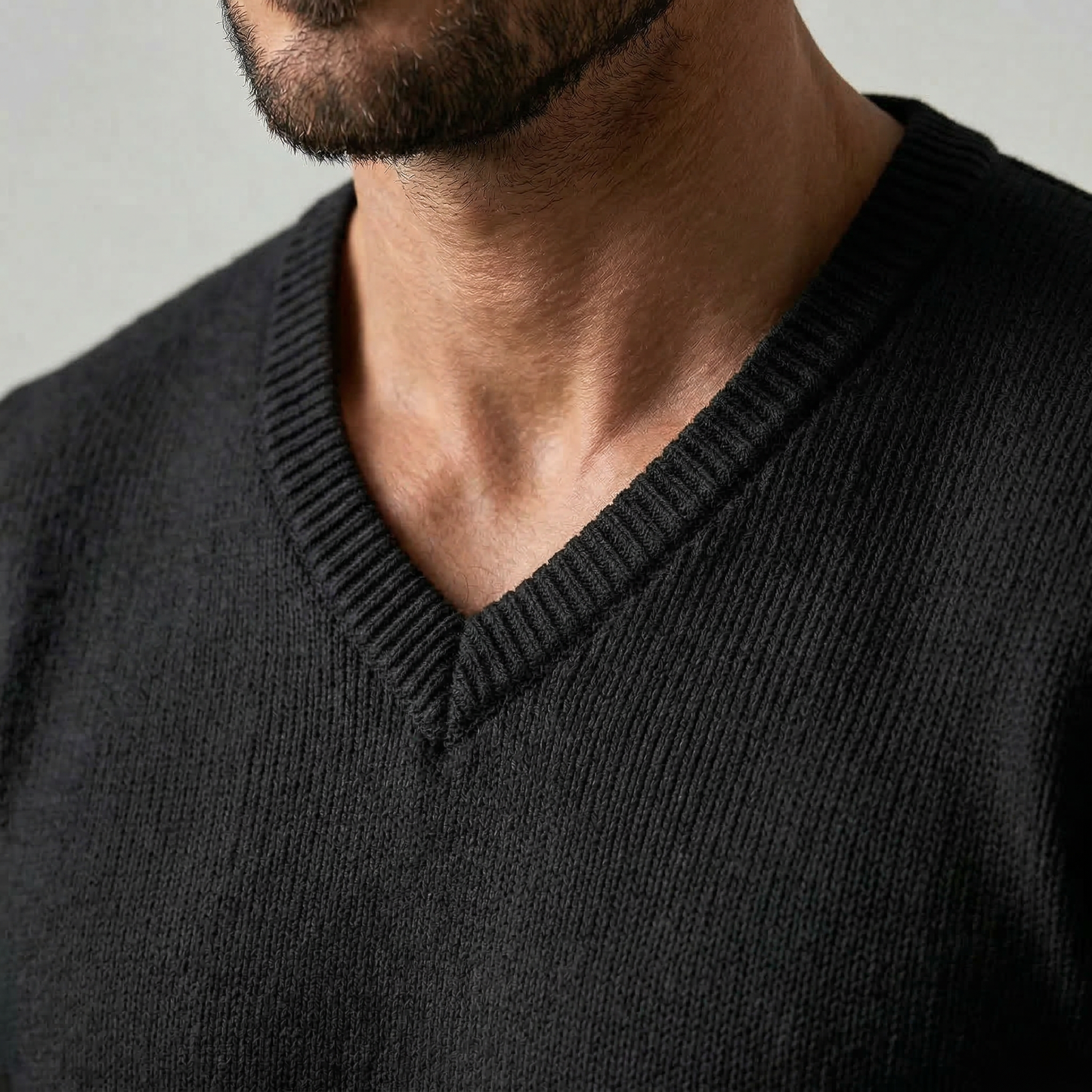 Men’s V-Neck Sweater